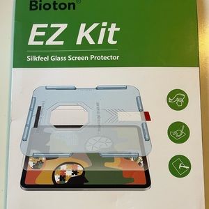 NEW! BIOTON Silkfeel Glass Screen Protector for APPLE iPad 7/8/9/10th Gen. 10.2"